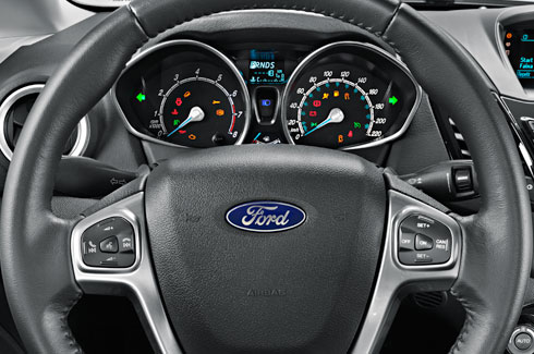 Descubre el versátil diseño interior del cluster de Ford Fiesta 2018